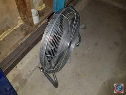 Floor Fan and Snow Shovel