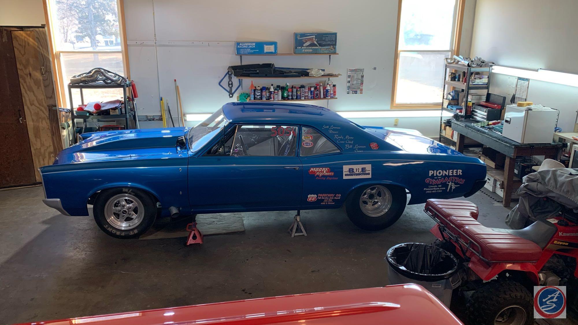 1967 Pontiac GTO Pro built Drag...Race Car. ''Gunslinger'' is a 9 second 145 MPH 1/4 mile car that h