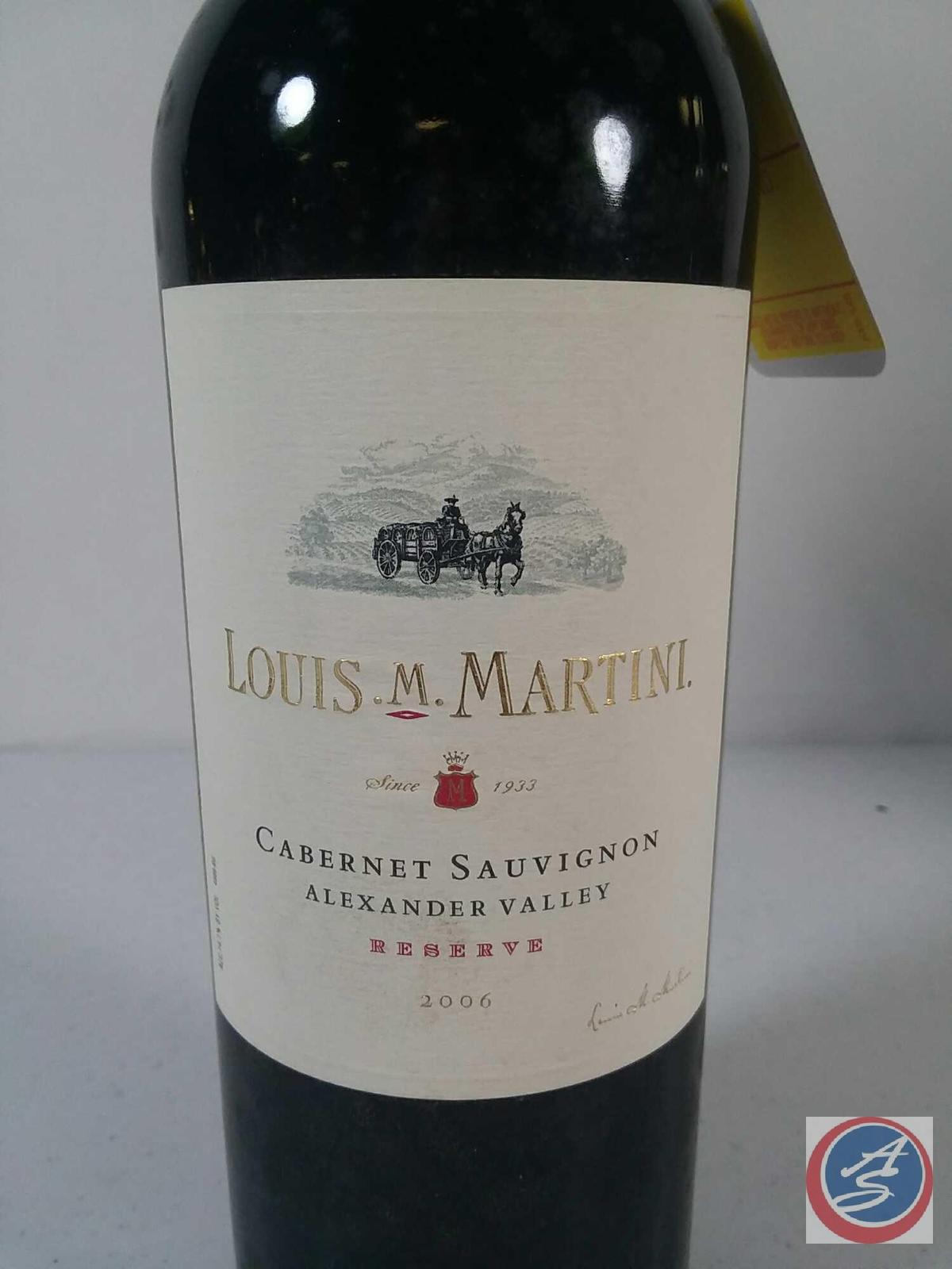 2006 Louis M. Martini Cabernet sauvignon Alexander Valley Reserve
