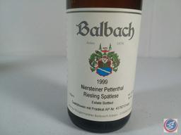 {{2$BID}} 1999 Balbach...Niersteiner Pettenthal...Riesling Spatlese Wine