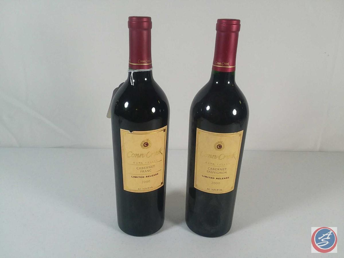 {{2X$BID}} 2000 Conn Creek...Cabernet Sauvignon Wine
