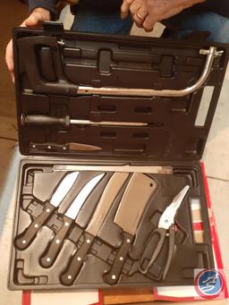 Sportsman's Select Butcher Set in Case {{COMPLETE}}, Eastman Outdoors Drying Racks and Cabela's