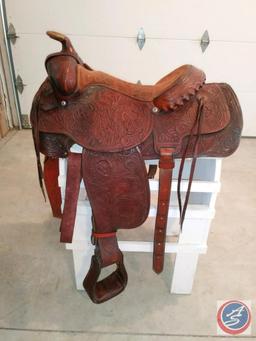 15- 1/2'' Herferd Tan Yoakum...Saddle No. 7841 107-78163