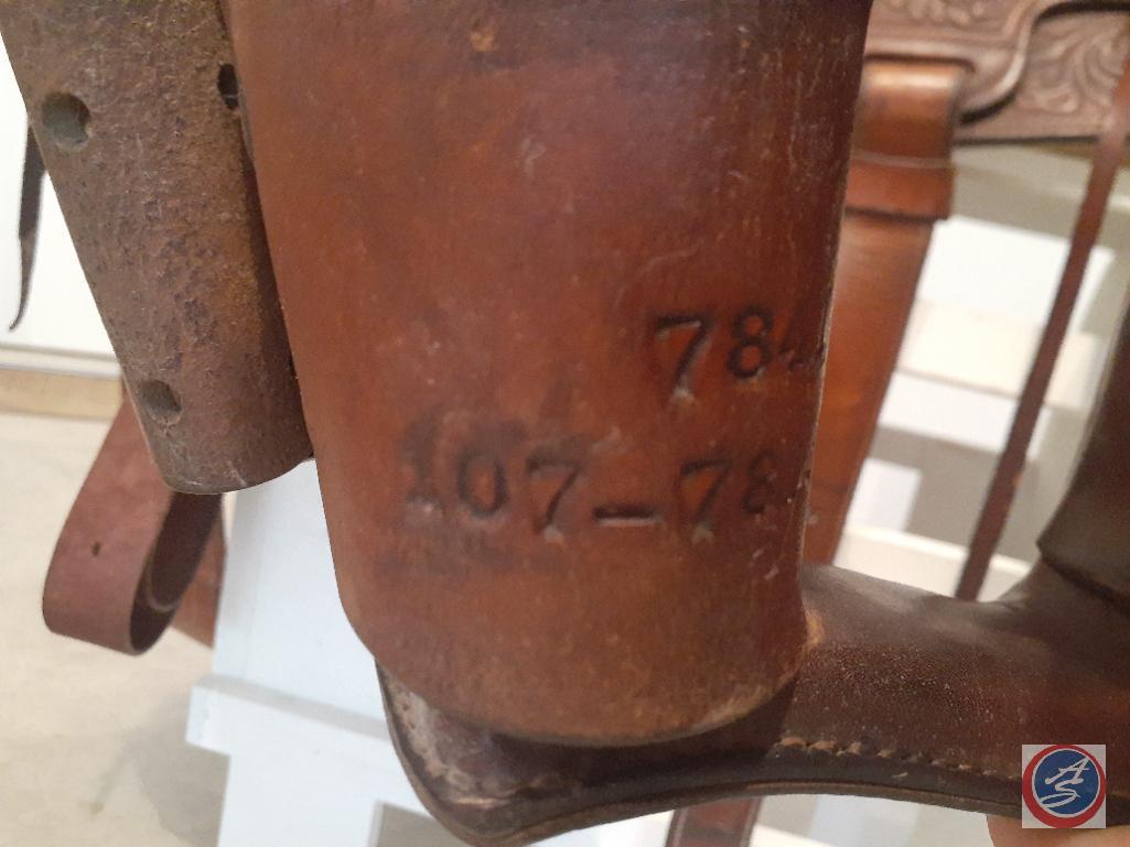 15- 1/2'' Herferd Tan Yoakum...Saddle No. 7841 107-78163