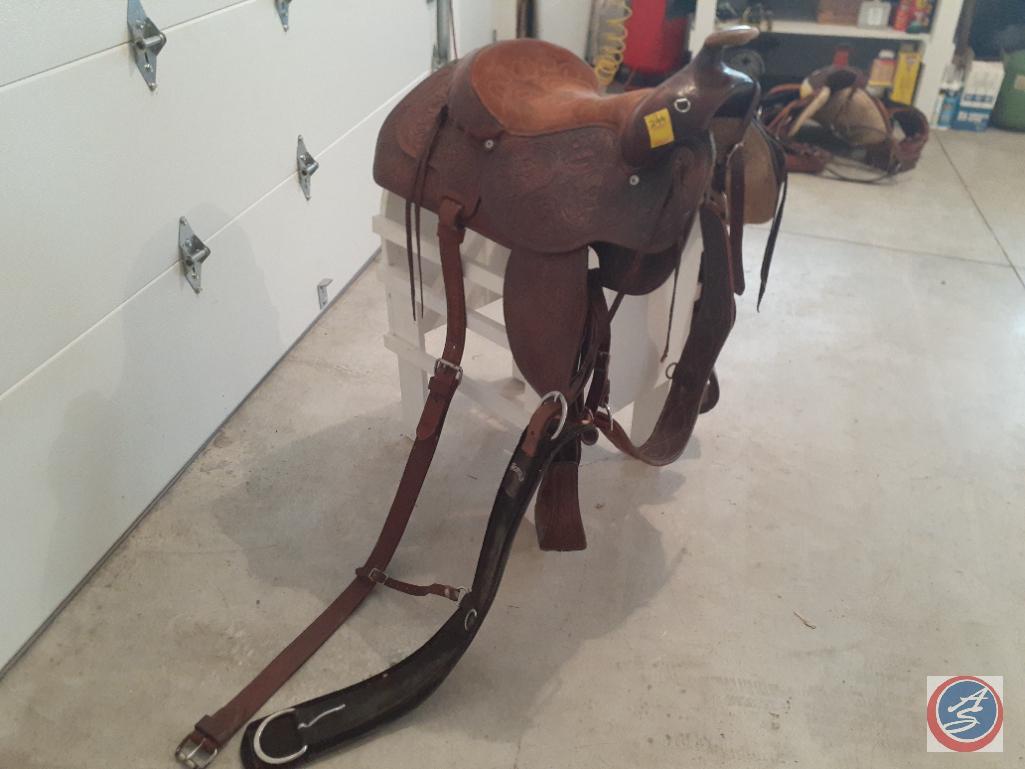 15- 1/2'' Herferd Tan Yoakum...Saddle No. 7841 107-78163