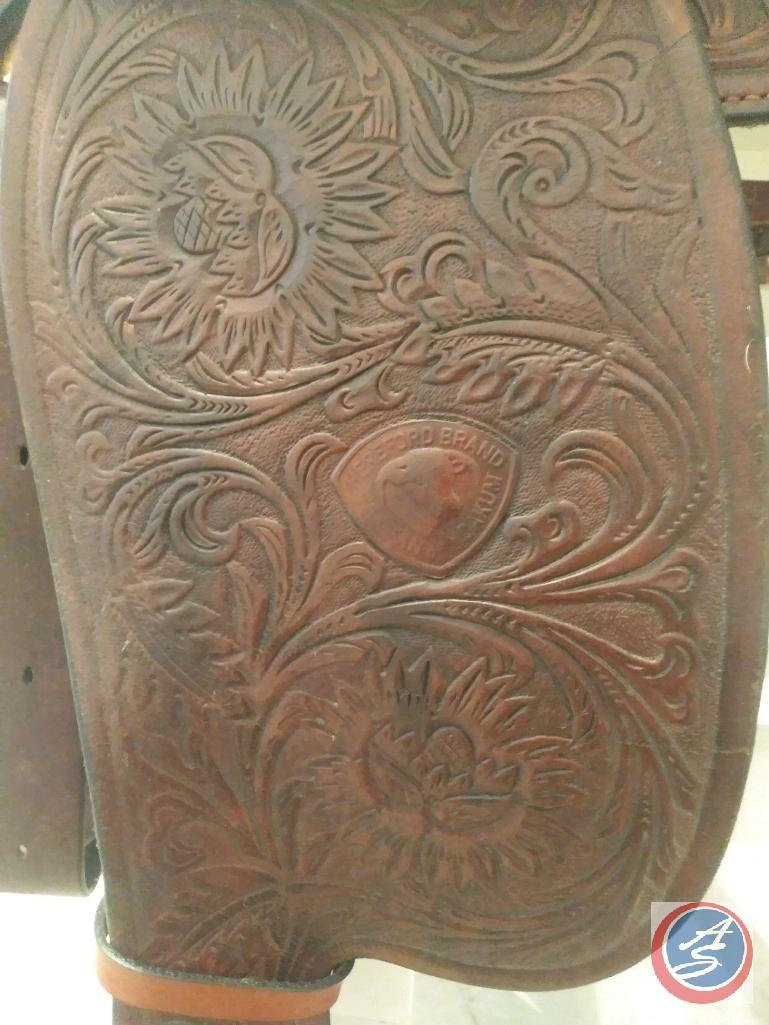 15- 1/2'' Herferd Tan Yoakum...Saddle No. 7841 107-78163
