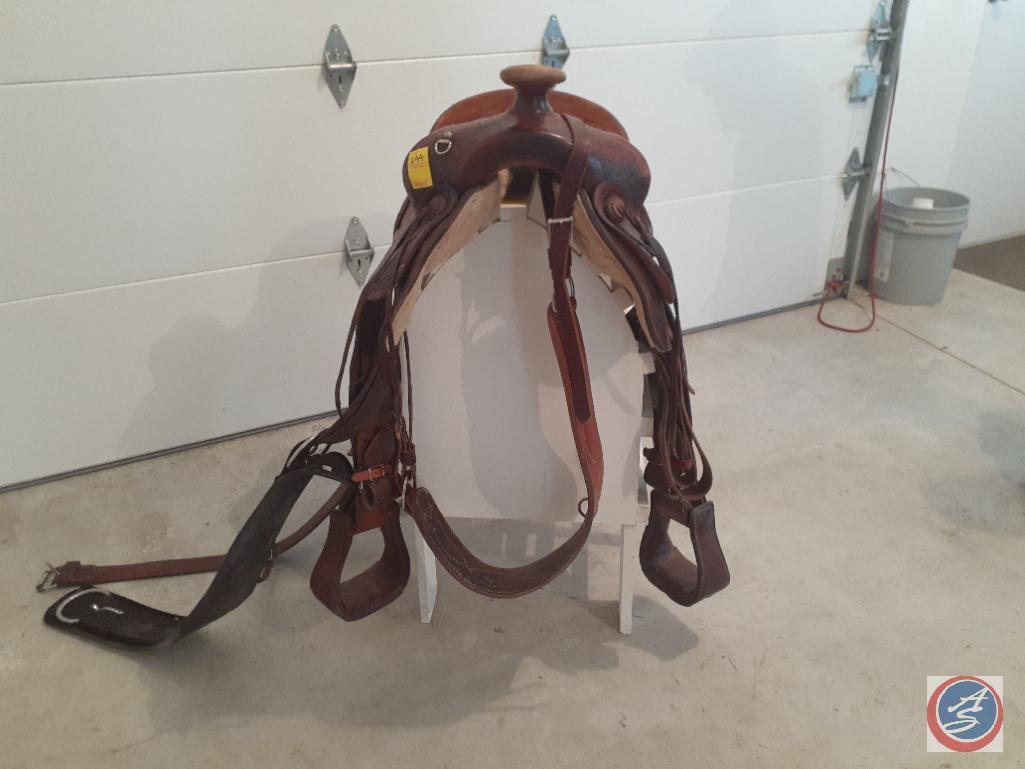 15- 1/2'' Herferd Tan Yoakum...Saddle No. 7841 107-78163