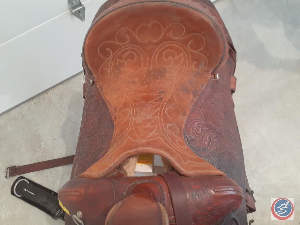 15- 1/2'' Herferd Tan Yoakum...Saddle No. 7841 107-78163