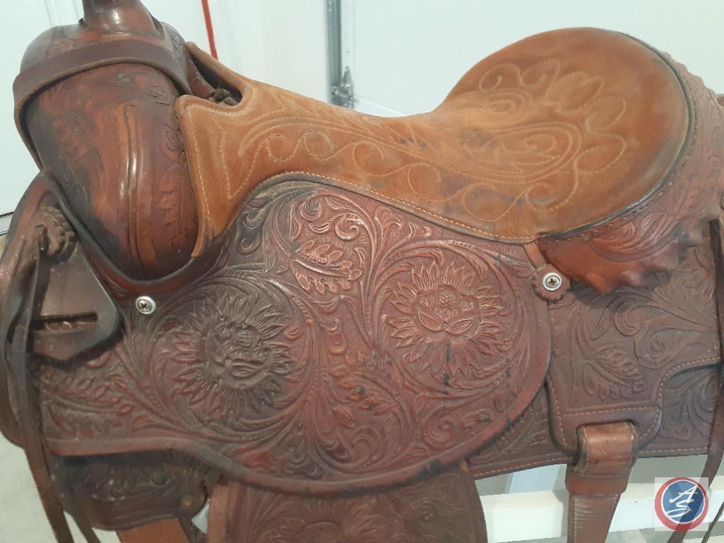 15- 1/2'' Herferd Tan Yoakum...Saddle No. 7841 107-78163
