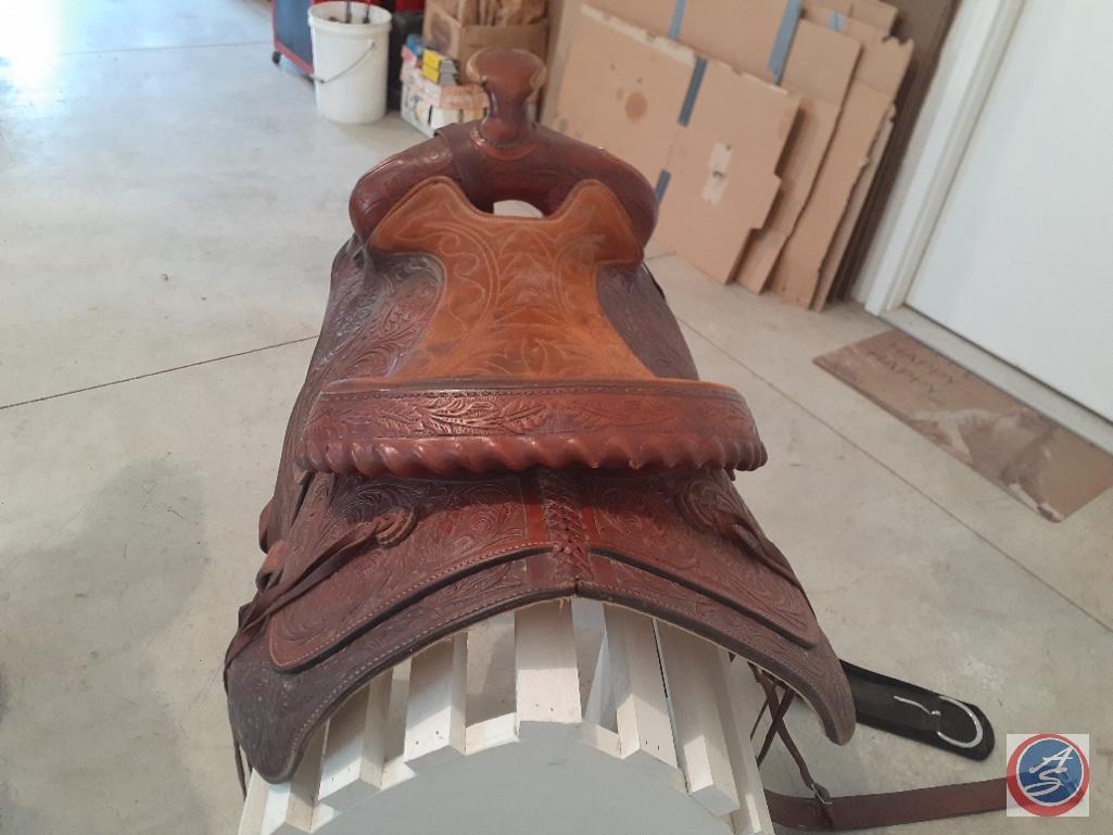 15- 1/2'' Herferd Tan Yoakum...Saddle No. 7841 107-78163