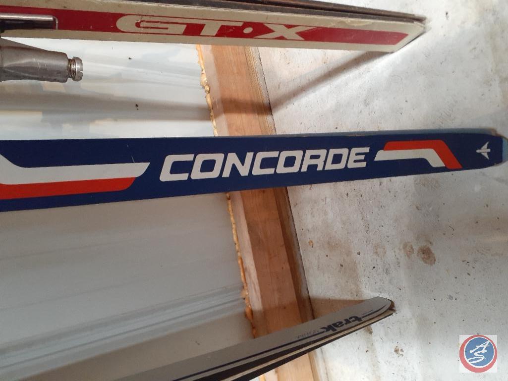Men's Nordic Cross Country Skis Marked Davos Concorde No. 200.216.18