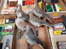 Dove Decoys, Assorted Ammo, P-Line Xtra Strong Fishing Line and More