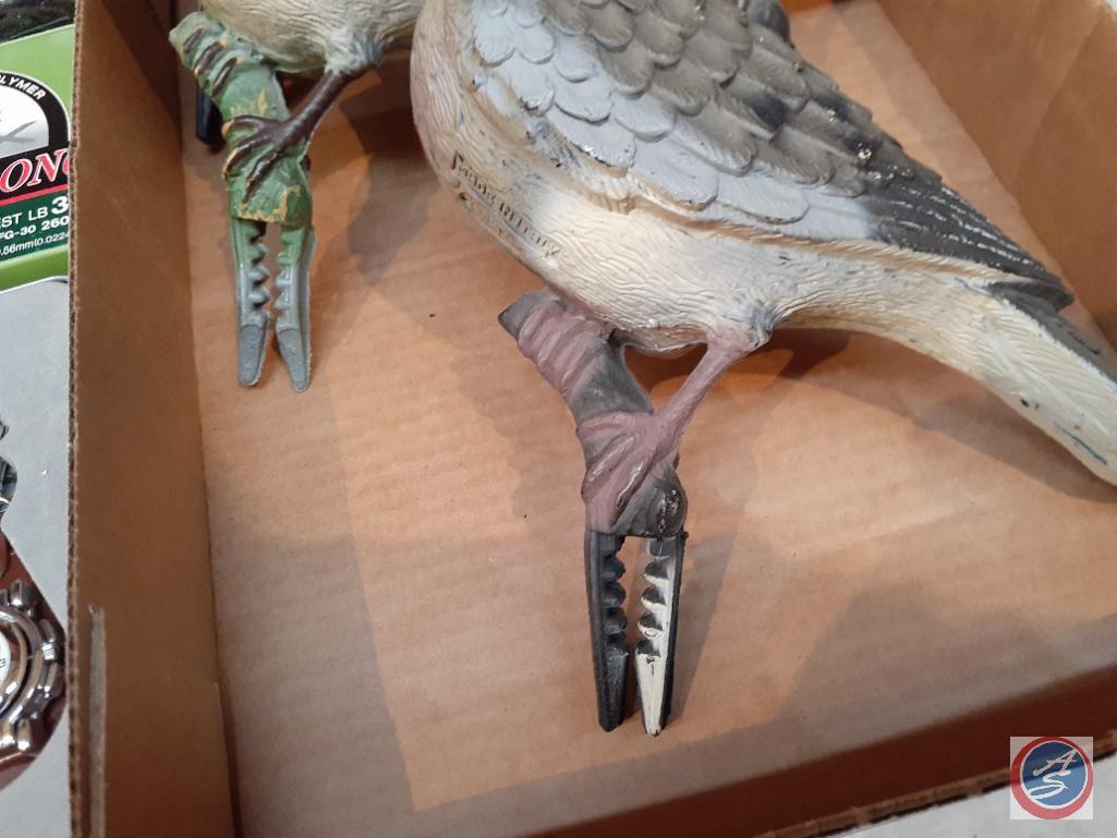 Dove Decoys, Assorted Ammo, P-Line Xtra Strong Fishing Line and More