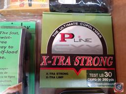 Dove Decoys, Assorted Ammo, P-Line Xtra Strong Fishing Line and More