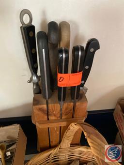 Knives, knife set, flatware
