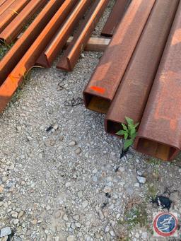 Box Beams 8x8 x 5/8 inch, 20 ft length (4) pcs