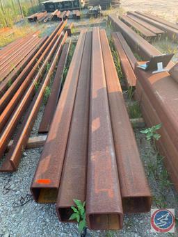 Box Beams 8x8 x 5/8 inch, 20 ft length (4) pcs