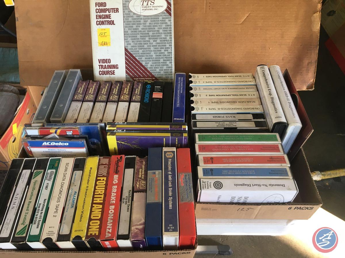 VHS Various Titles Relating to Car Mechanics