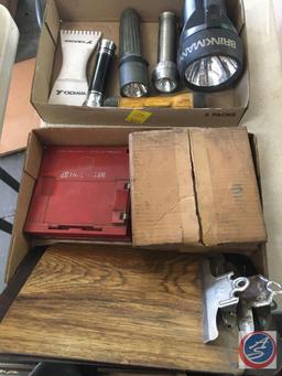 Flashlights, Clip Boards and More