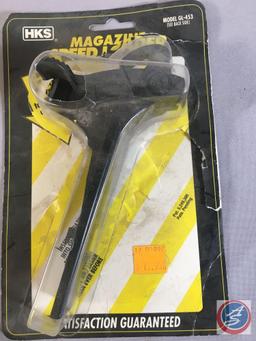(5) HKS Magazine Speed Loader Model 380/2-450/P-08/GL-453