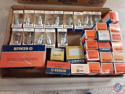(1) Flat with NAPA PCV Valves -...Assorted Sizes, (1) Flat with Napa Automotive Parts...