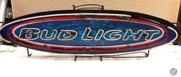 (NO SHIPPING) Bud LIght Neon Sign 53x17x5