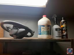 Muratic acid, Firestop sealant, Miscellaneous car parts....(NO SHIPPING)