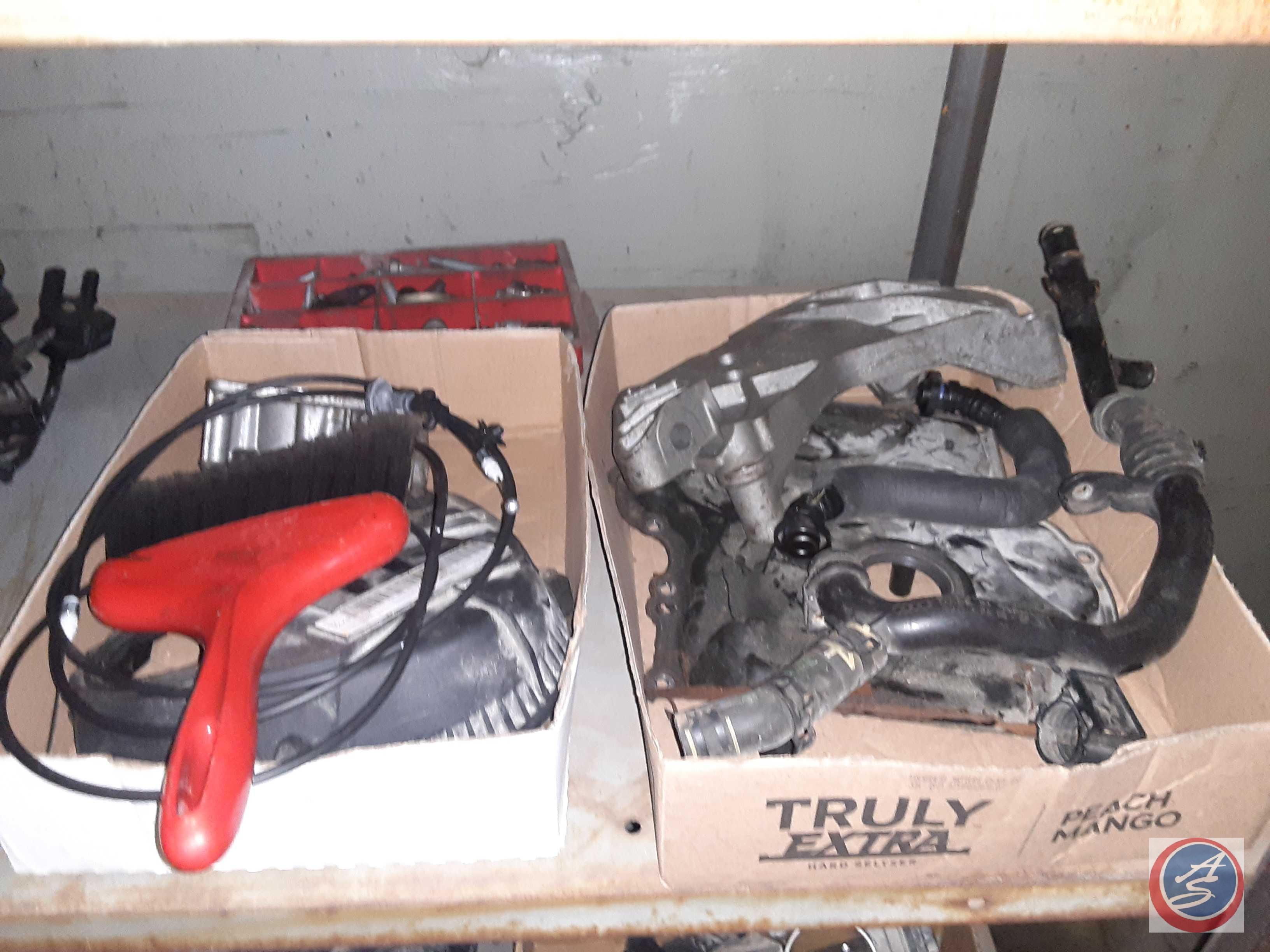 Muratic acid, Firestop sealant, Miscellaneous car parts....(NO SHIPPING)