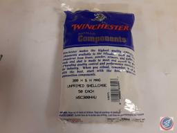 (100) 41 rem mag new un Primed empty brass (50) 300 H&H Mag un primed empty brass (100) 7mm REM mag