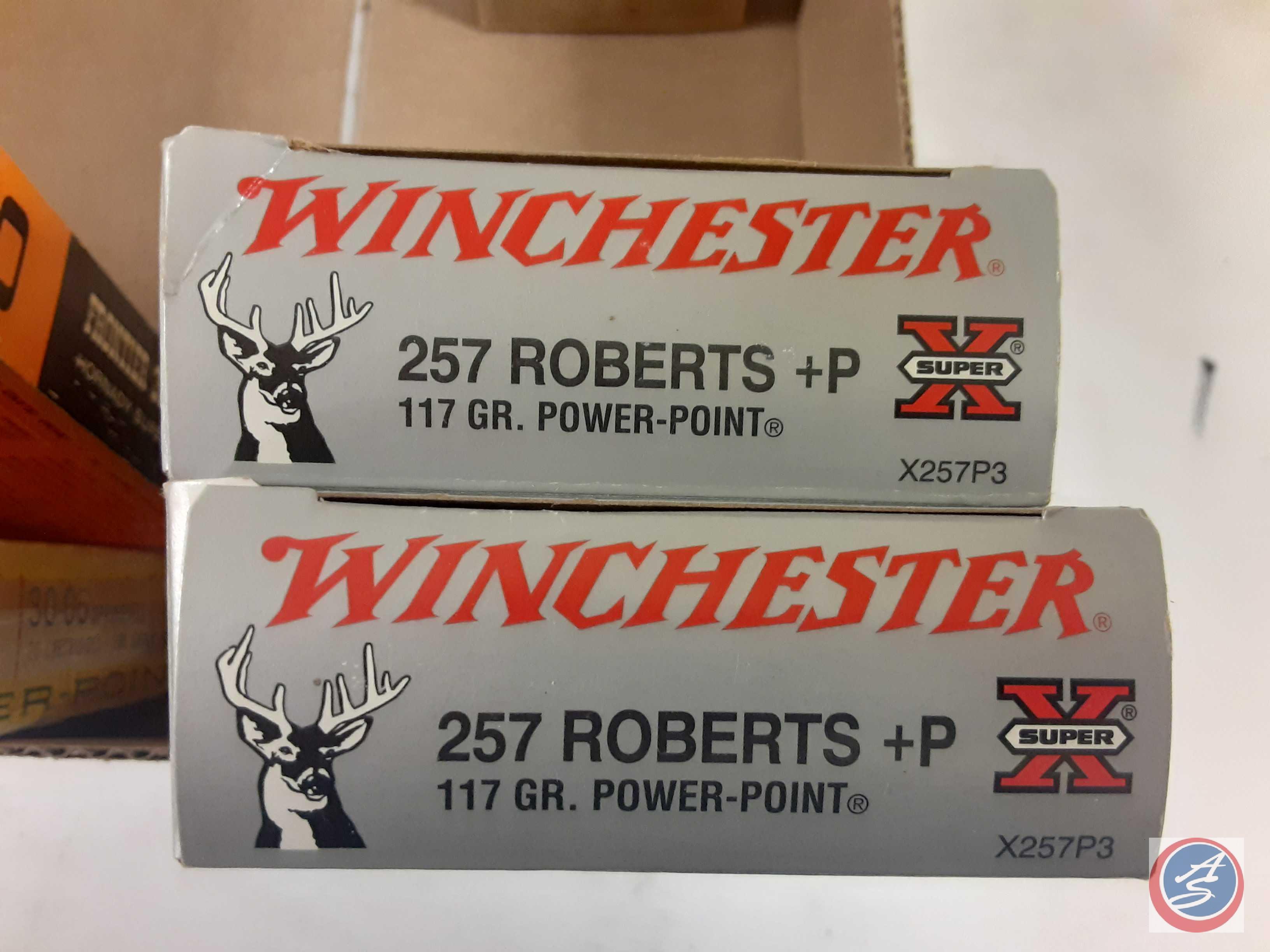 Assorted ammunition (60) rounds of Centerfire 8x57 mm, (20) round of Hornady 444 Merlin, (60) rounds