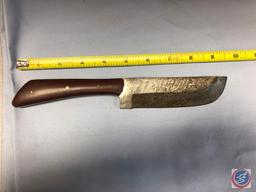 Damascus Knife w/ Sheath
