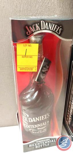 NIB Jack Daniels-Bicentennial...1796-1996 750ml MUST BE 21 YRS OR OLDER TO BID AND PICK UP ITEMS. NO