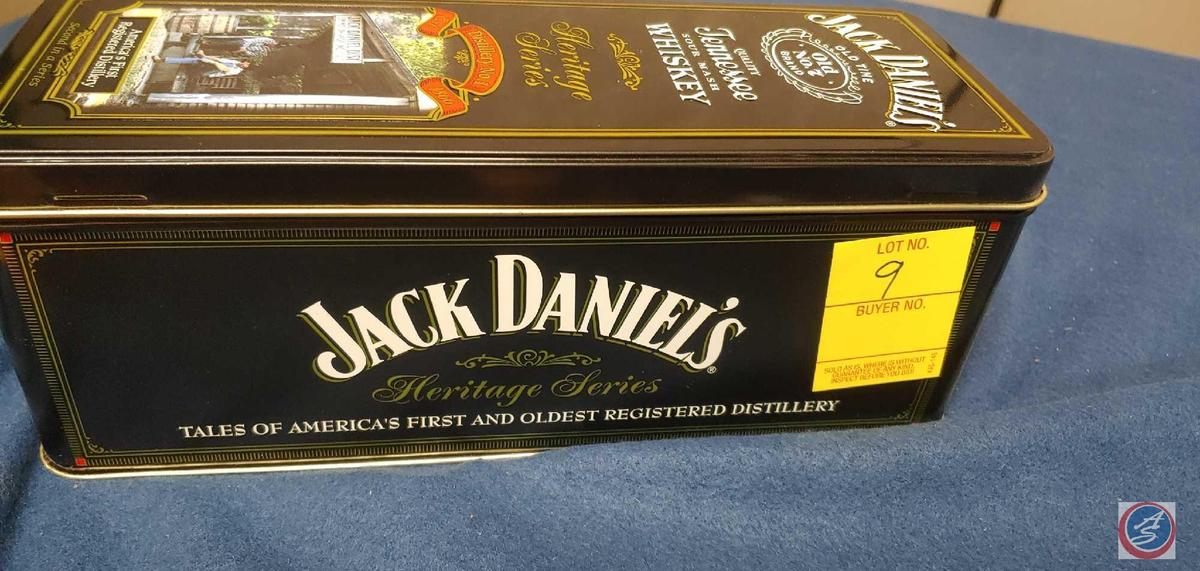 New in Tin Jack Daniel's Old No7 Brand Tennessee Sour Mash Whiskey Heritage Series Distillery No 1,
