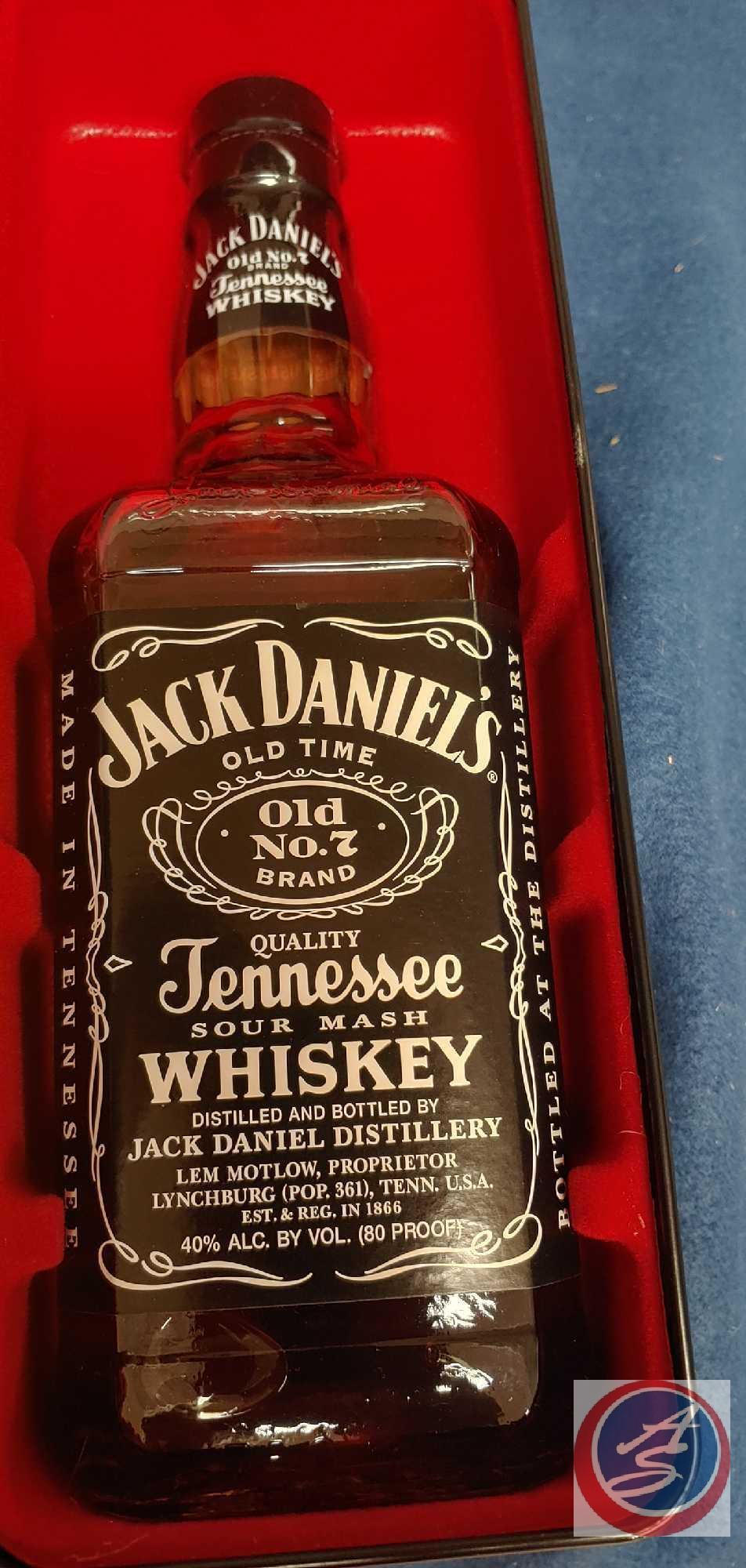 New in Tin Jack Daniel's Old No7 Brand Tennessee Sour Mash Whiskey Heritage Series Distillery No 1,