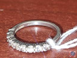 9 Stones set in .925 silver size 7.5