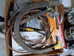 Heim joints oil pump parts copper tubing and other miscellaneous Nuts and Bolts