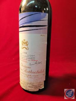 Chateau Mouton Rothschild Baron Philippe 1980 Kept at 52 degrees for over 20 years