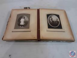 (1) vintage photograph album.