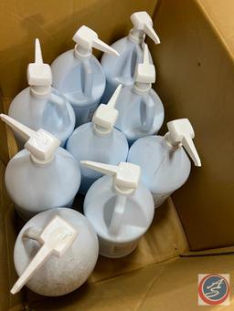 18 cases with 30ea 32oz hand sanitizer, 18ea 1gal containers of 75% alcohol hand sanitizer