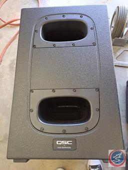 QSC KS112 with cover