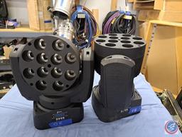 (2) Chauvet legend 412 LED lighting