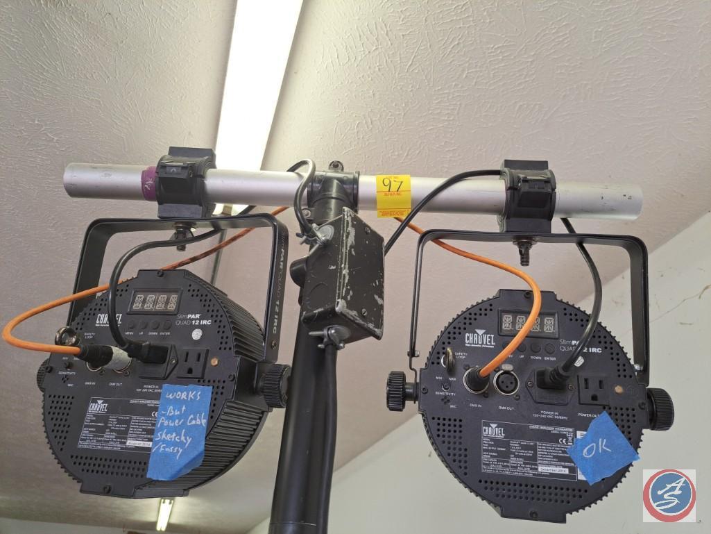 Chauvet slim par quad 12 IRC lighting