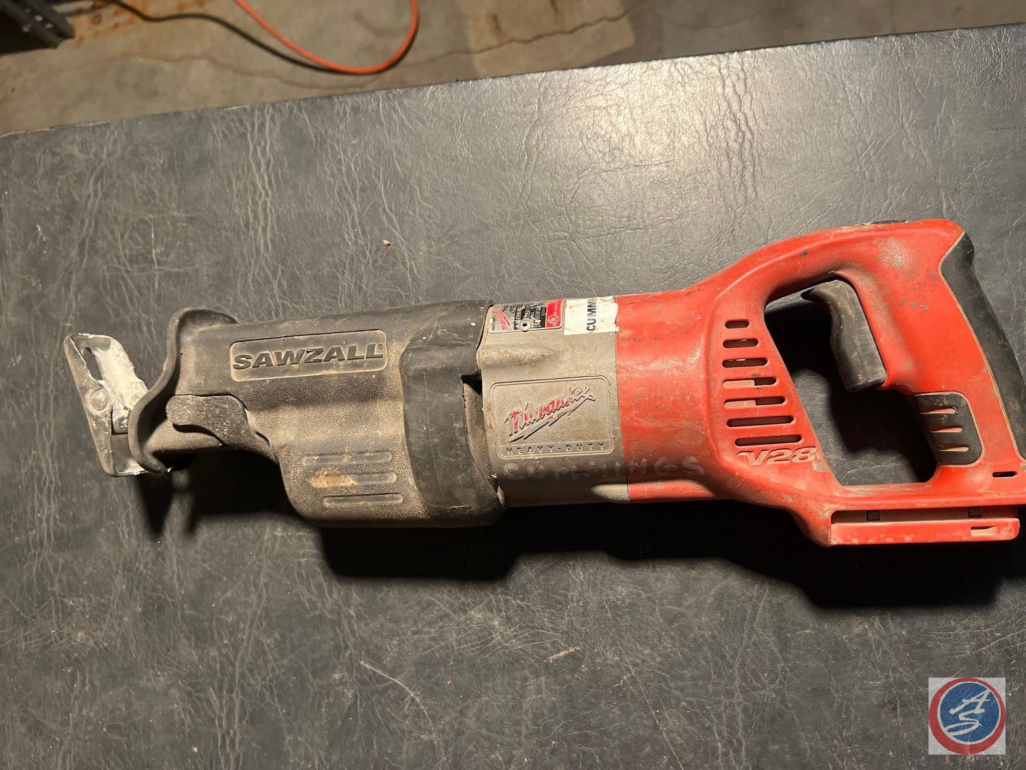 Milwaukee cordless V28 Sawzall heavy duty no battery, Milwaukee...cordless V18 Sawzall no battery,