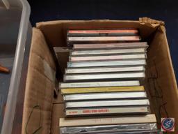 Coin Wrappers preformed in a bag, Chisel handles, CD's (see photo for titles)