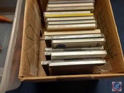 Coin Wrappers preformed in a bag, Chisel handles, CD's (see photo for titles)