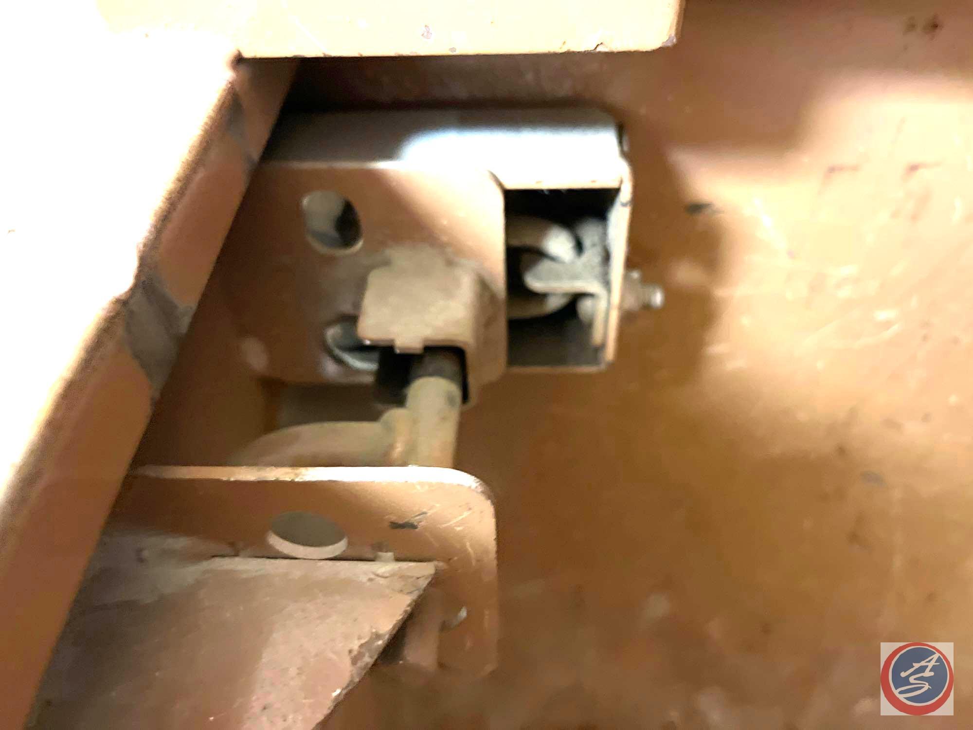 Job Box w/electric receptacles approx 60in. x 30in. x 57in....