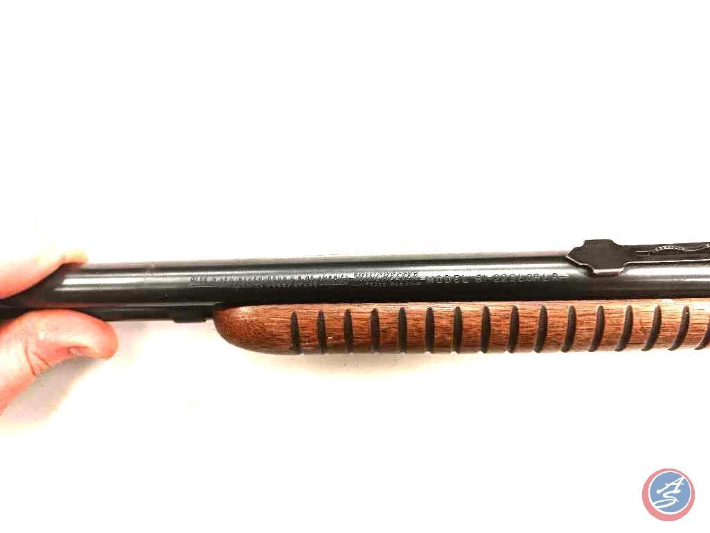 MFG: Winchester Model: 61 Caliber/Gauge: .22 cal Action: Pump Serial #: 134193 ...