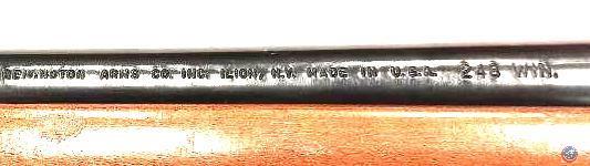 MFG: Remington Model: 788 Caliber/Gauge: .243 Win Action: Bolt Serial #: B6074889 Notes: magazine