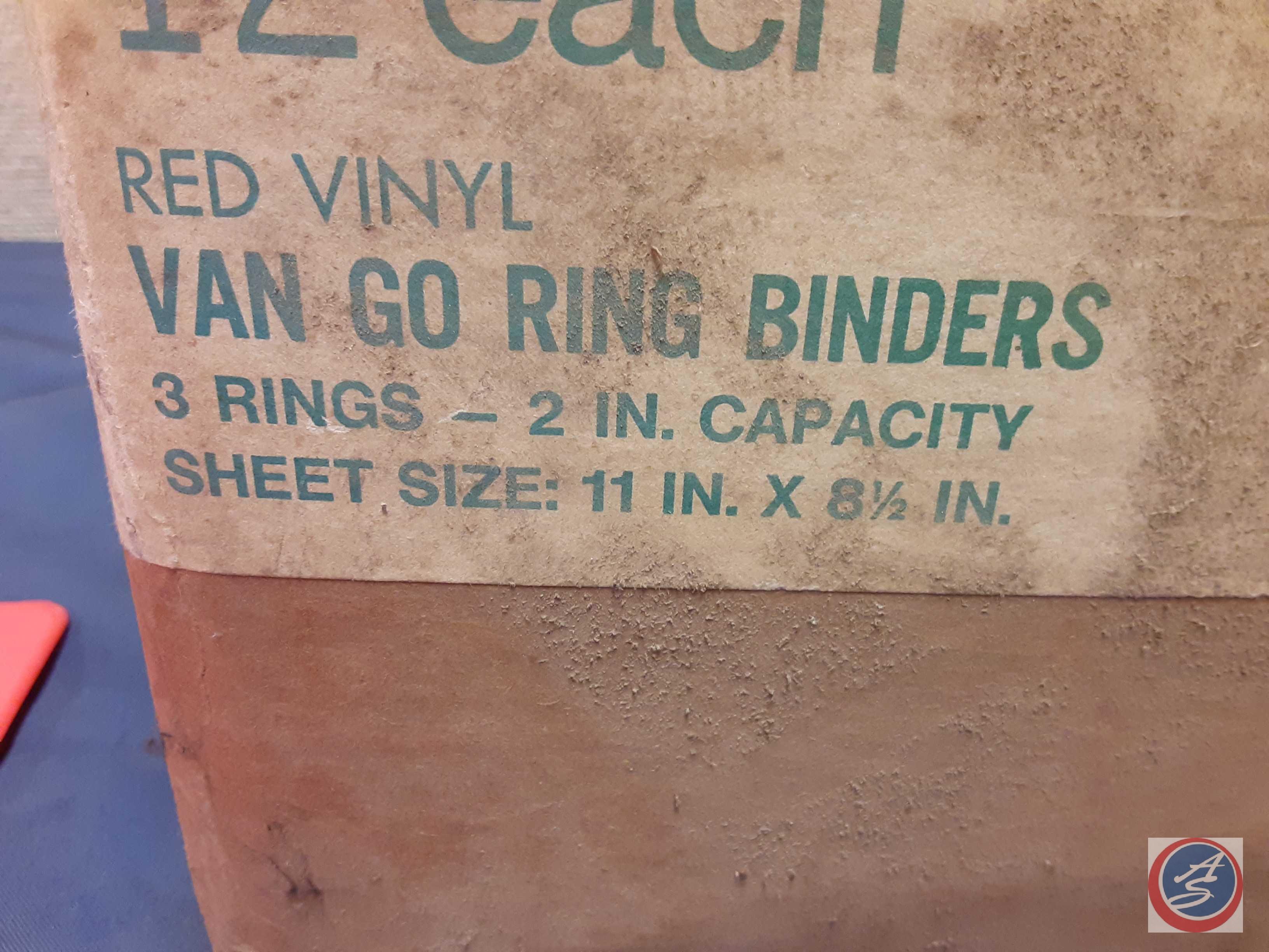 (9) B&P 3-Ring Binders (fits 11in. x 8 1/2in. paper)