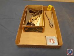 Stanley Bailey Plane 4-C (in original box), Vintage Carlson Star Chief Measuring Tape 25ft.